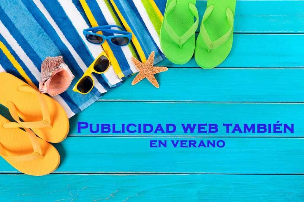 Publicidad web en verano