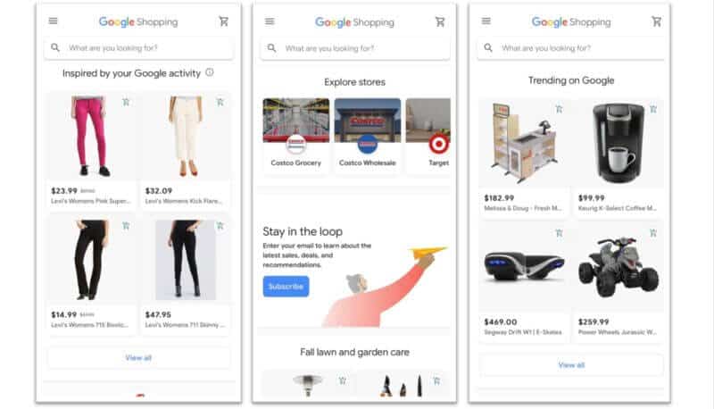 Nuevo Google Shopping